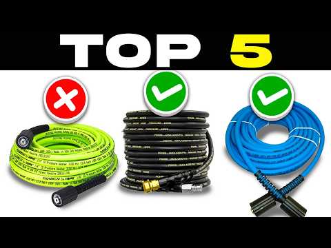 TOP 5 BEST PRESSURE WASHER HOSES 2026 | HEAVY DUTY HOSES on AMAZON