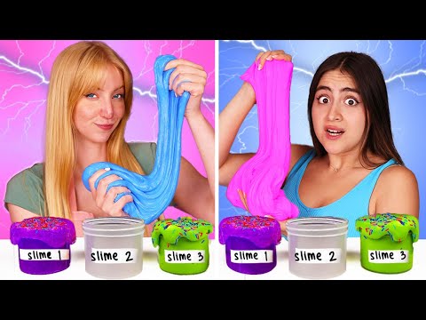 Can They Guess the SLIME I'm Making?