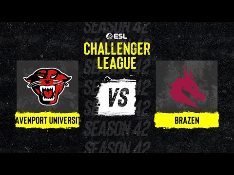 Davenport University vs. Brazen - Map 1 [Overpass] - ESL Challenger League S42 North America