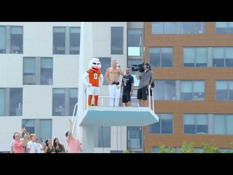 PAT MCAFEE'S EPIC GAMEDAY PICK 😮 JUMPING INTO A POOL?! 😭😂 | College GameDay