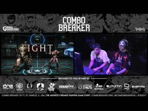 Combo Breaker 2017 - Mortal Kombat XL TIMESTAMP - Top 8 / Grand Finals - (SonicFox, Tekken Master)