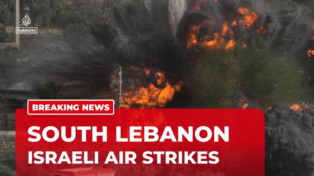 Israel launches fresh air strikes on southern Lebanon amid ceasefire tensions