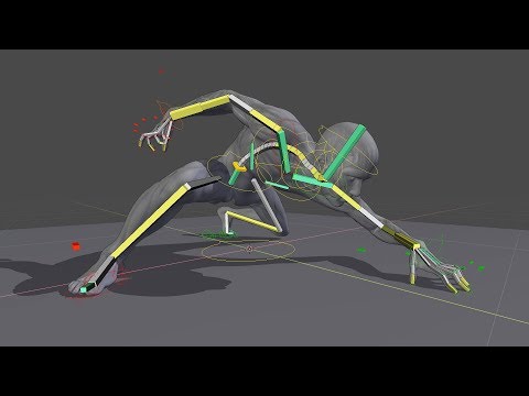 Human Body Rig in Blender