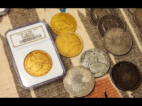 Big Early Mexican Gold: The 18th and 19th Century Gold 8 Escudo!