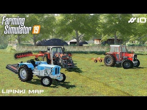 Mowing,windowing and teddering | Small Farm | Farming Simulator 2019 | Episode 10