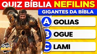 30 Perguntas Sobre os Gigantes da Bíblia (NÍVEL DIFÍCIL) Quiz Bíblico