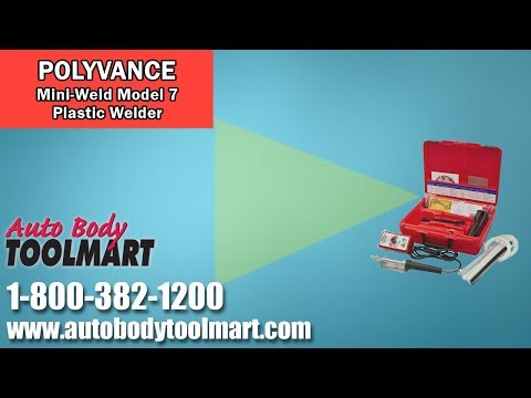 Mini-Weld Model 7 Plastic Welder - What's Included