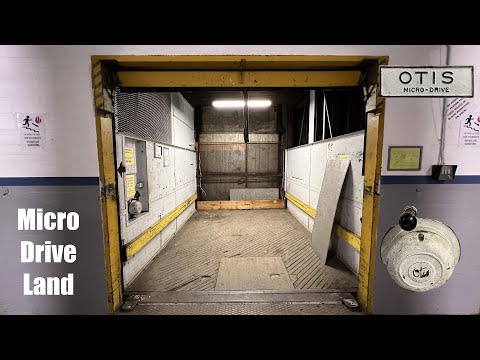 Two AWESOME Otis MICRO DRIVE Freight Elevators
