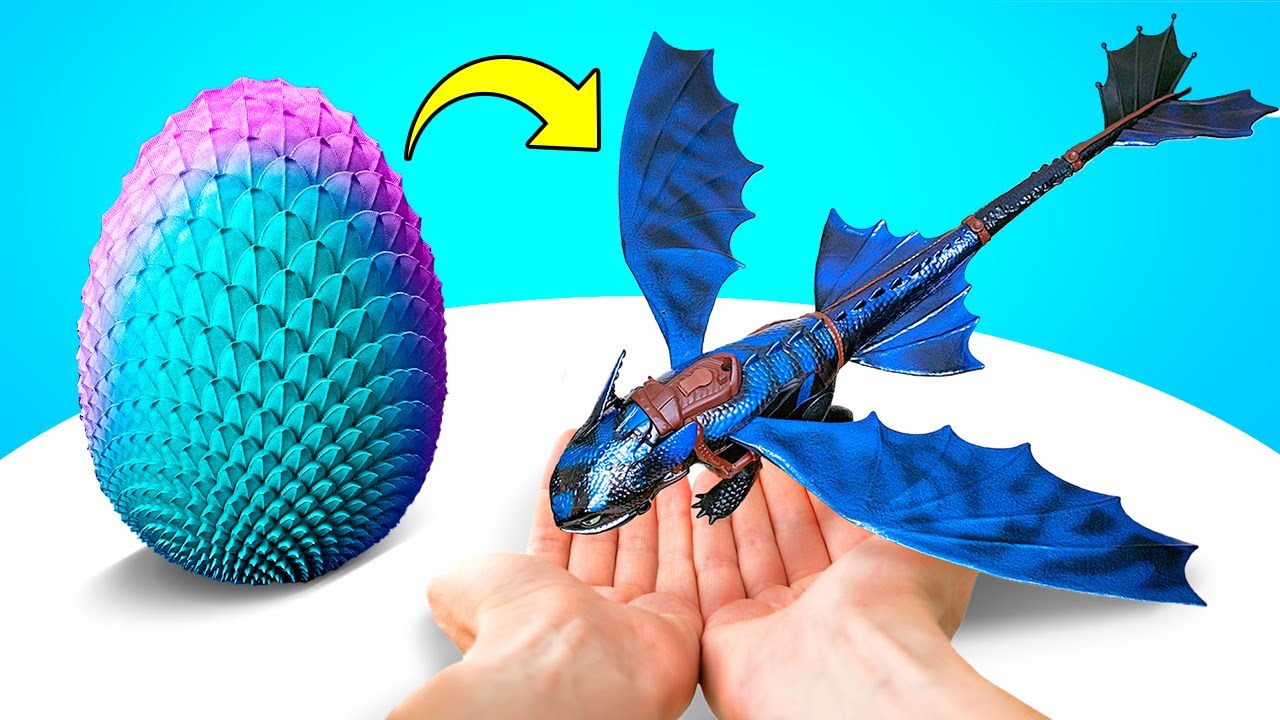 Dragon Crafts For Dragon Lovers || DIY Dragon Egg And Dragon Huge Unboxing