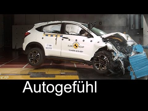 2016 Honda HR-V crash test Euro NCAP 5 stars - Autogefühl