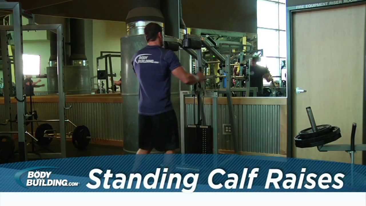 Standing Calf Raises - Calves Exercise - Bodybuilding.com
