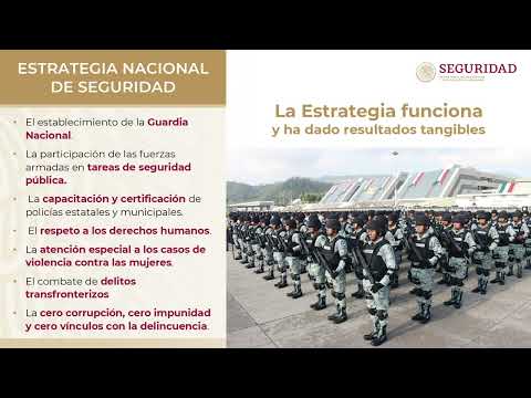 La Estrategia Nacional de Seguridad funciona y tiene una directriz ...
