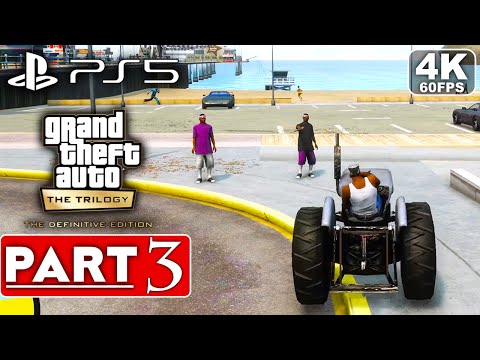 GTA SAN ANDREAS DEFINITIVE EDITION Gameplay Walkthrough Part 3 [4K 60FPS PS5] - No Commentary