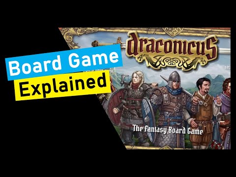 Draconicus the Fantasy Boardgame Board Game Explained