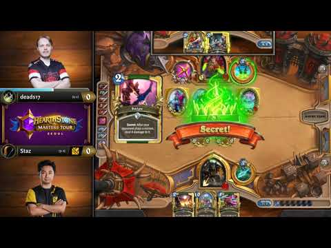 deads17 vs Staz - Round 12 - Hearthstone Masters Tour Seoul
