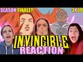Invincible 3x8 I Thought You D Never Shut Up Reaction WHAT A FINALE
