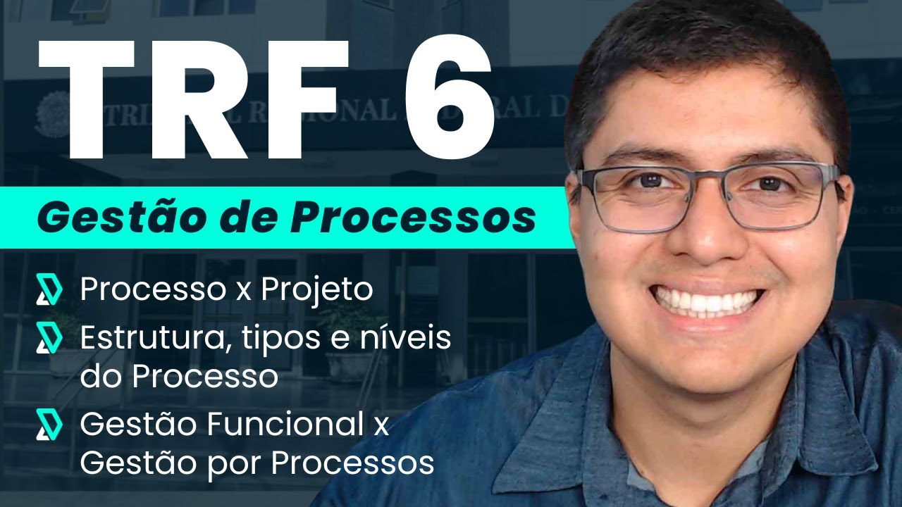 TRF6: Gestão de processos com Prof. Marcelo Soares