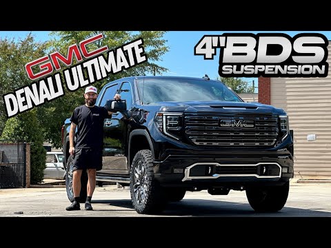 The BEST SETUP for DAILY USE: 2025 GMC Sierra 1500 Denali Ultimate, 4" BDS Lift & 35" Nitto Tires