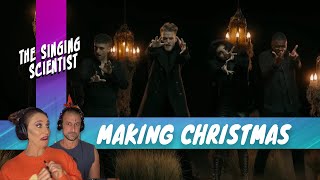 Vocal Coach Reacts Pentatonix - Making Christmas | WOW! They were...