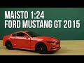 Maisto 31369 red - відео