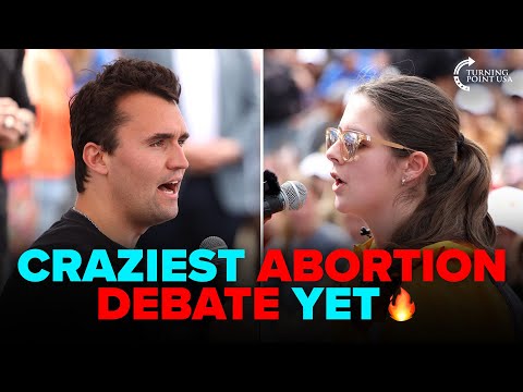 Charlie Kirk DESTROYS Pro-Abortion Arguments in EPIC Debate 👀
