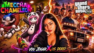 GTA 5 MODO HISTORIA |  ESTUDANDO MECCHA CHAMELEON COM AMIGOS!