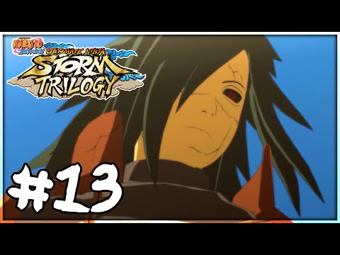 Naruto Shippuden: Ultimate Ninja Storm 3 Trilogy Walkthrough PART 13 - 5 Kage vs Madara Uchiha PS4