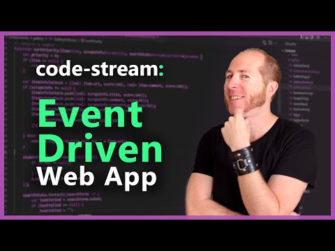 Coding an Event Driven Web App