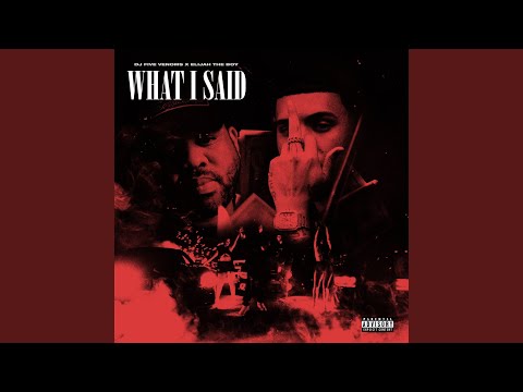 What I Said (Radio Edit)
