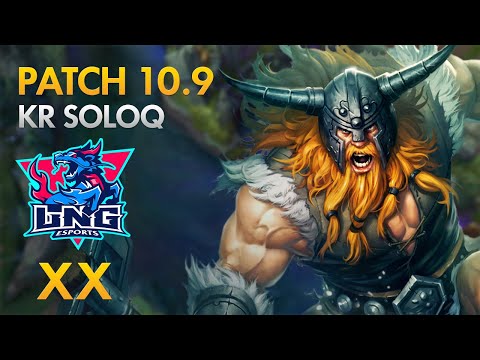 LNG Esports Xx - Jungle: Olaf vs Lee Sin - KDA 19/3/8