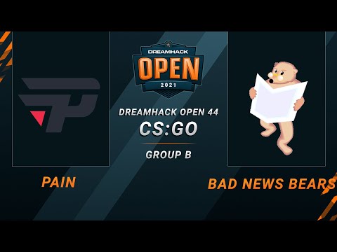 CS:GO - Bad News Bears vs. paiN [Nuke] Map 1 - DreamHack Open 44 - Group B - NA