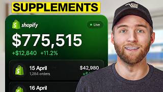 I made $775,515 last month selling supplements