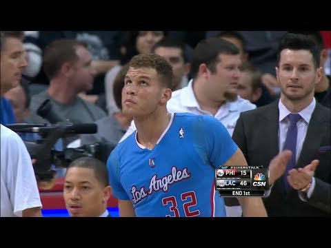 2014.02.09 - Blake Griffin Full Highlights vs 76ers - 26 Pts, 11 Reb, Showtime Dunks!