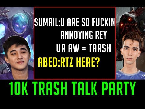 Arc Warden Abed vs Pudge Sumail | 10k MMR TRASH TALK -Dota2