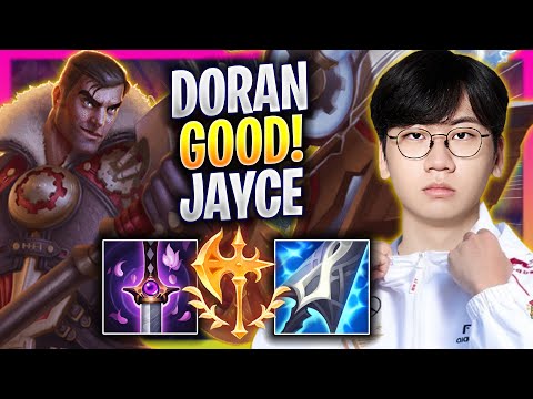 T1 DORAN IS SO GOOD WITH JAYCE! - T1 Doran Plays Jayce TOP vs Swain! | Season 2024