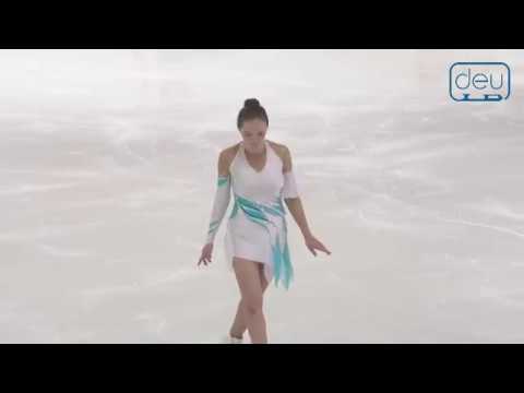 Yuliya Borisova. Oberstdorf 2019. Bronze Ladies I FS. 22 place