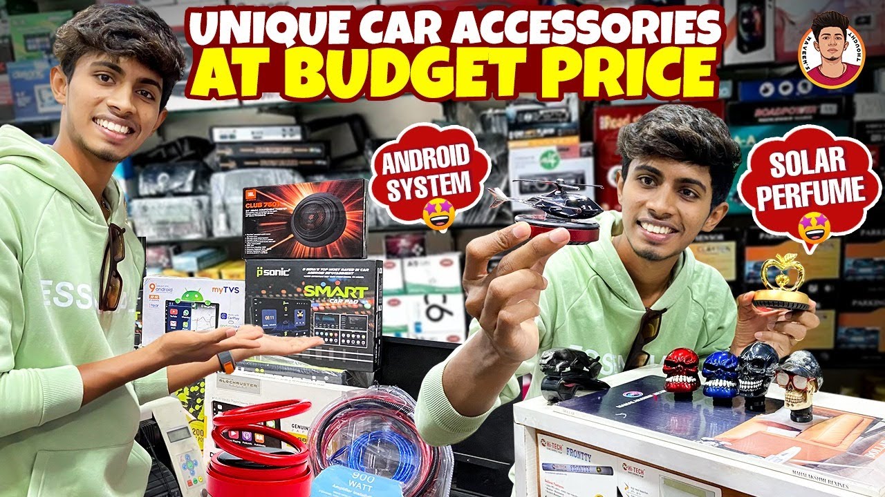 Unique Car Accessories at Budget Price | Solar Perfume | Android System | Naveen's Thought