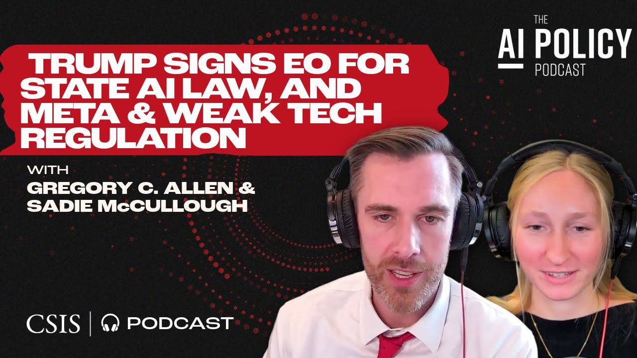 Trump Signs EO Targeting State AI Laws While Meta Showcases Risks of Weak Tech Regulation