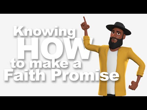 HOW to make a Faith Promise