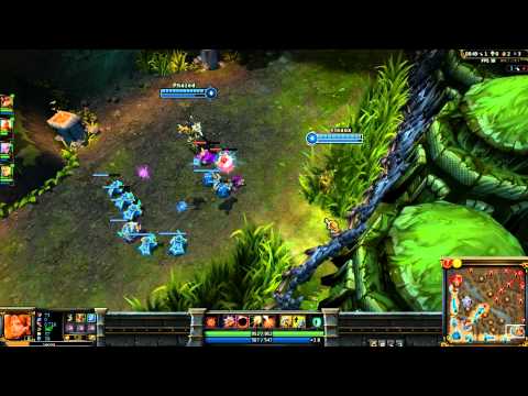 League of Legends troll lane Leona + Jarvan
