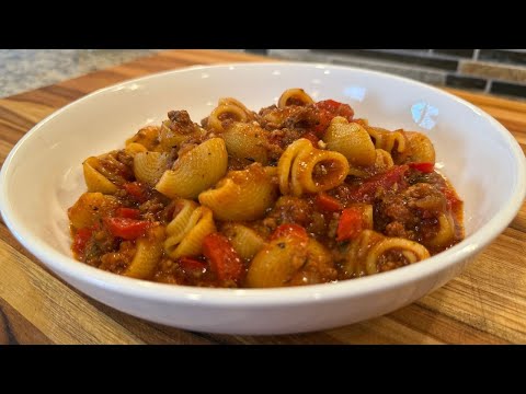 Easy American Goulash! Comfort Food Classic