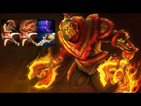 EMBER SPIRIT vs VIPER Dota 2 Absolute Domination - Insane Physical Damage Build