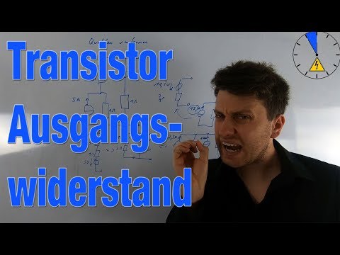 Ausgangswiderstand Transistor berechnen