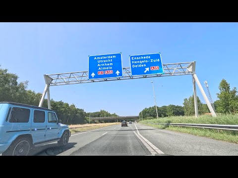 Dutch Motorway 4K Drive