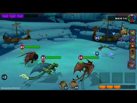 THE NEW SURVIVAL GAUNTLET FULL GAMEPLAY - Dragons: Rise of Berk