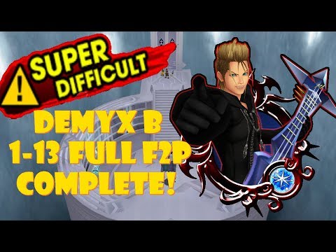 Demyx B Full F2P Event Guide & Guilt - KHUx F2P