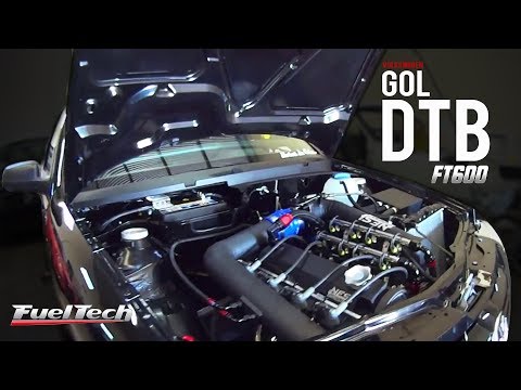 VW Gol DTA Light Turbo com injeção FuelTech FT600!