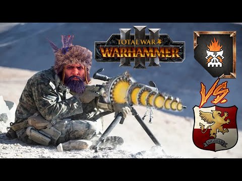 The Luminark! Chaos Dwarfs vs Empire - Total War Warhammer 3