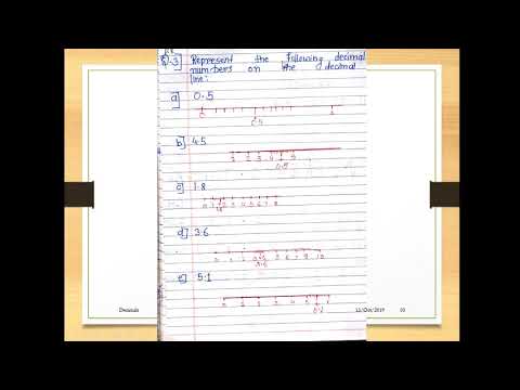 Payal shrungare. Class 6  Math's Decimal