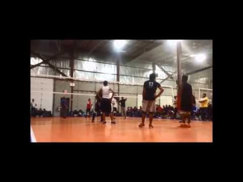 Palace Panthers vs Scarborough Shooters Finals - Malton Volleyball Tournament December 2013